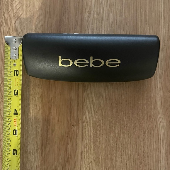 Bebe Black Hard Eyeglass Case - Picture 5 of 5